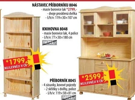 Nástavec příborníku 8046