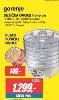 FDK 24 DW SUŠIČKA OVOCEGORENJE