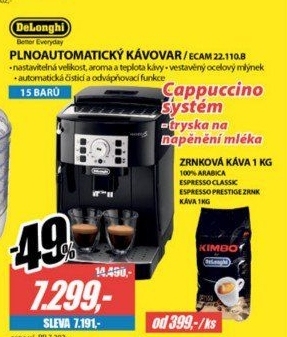 ECAM 22.110B ESPRESSODELONGHI