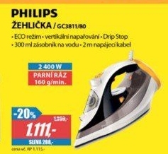 GC3811/80 ŽEHLIČKAPHILIPS