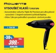 CV5372F0 VYSOUŠEČ VLASŮROWENTA