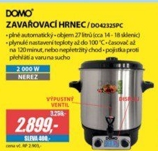 DO42325PC ZAVAŘOVACÍ HRNECDOMO