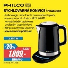 PHWK 2060 RYCHLOVARNÁ KONVICE PHILCO
