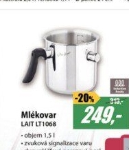 LT1068 MLÉKOVAR 1,5L LAITLAMART