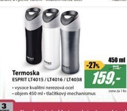LT4015 TERMOSKA 0,45 NEREZ ESPRIT LAMART