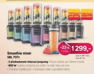 SBL 7070GG smoothie mixérSENCOR