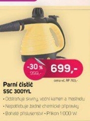 SSC 3001YL parní čističSENCOR