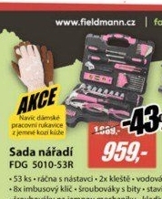 SADA FDG 5010 + dám. rukavice FIELDMANN