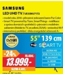 UE55NU7172 LED ULTRA HD LCD TV SAMSUNG