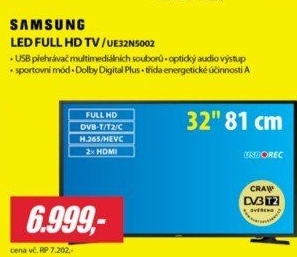 UE32N5002AK LED FULL HD LCD TV SAMSUNG