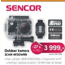 3CAM 4K50WRB OUTDOOR CAMERASENCOR