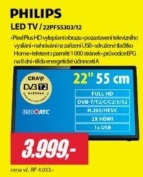 22PFS5303/12 LED FULL HD TV PHILIPS