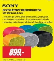 SRS XB01B BEZDRÁTOVÝ REPRODUKTORSONY
