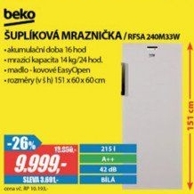 RFSA 240M33W MRAZNIČKA ŠUPL.BEKO