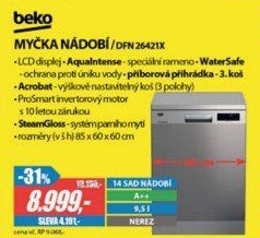DFN 26421X MYČKA 60CMBEKO