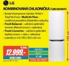 GBB 59SWHFS CHLADNIČKA KOMBI.LG