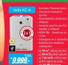 KC A40EUW ČISTIČKA VZDUCHUSHARP
