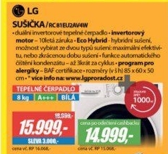 RC 81EU2AV4W SUŠIČKA PRÁDLALG