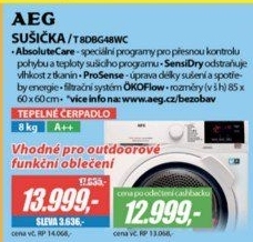 T 8DBG48WC SUŠIČKA PRÁDLAAEG