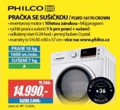 PLWD 16170 Crown prač.se sušič.PHILCO