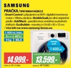 WW 90K6414QW/ZE PRAČKASAMSUNG