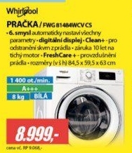 FWG 81484WCV CS PRAČKAWHIRLPOOL