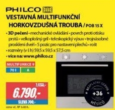 POB 15 X vestavná troubaPHILCO