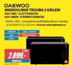 KQG 1NBZ MWO+GRIL DIGIT. PREMIUM DAEWOO