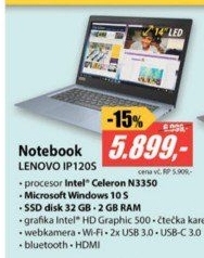 IP120s 14 N3350 4GB 32GB W10S LENOVO