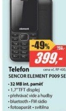 ELEMENT P009 SE (CZ,EN,BG,RO,GR) SENCOR