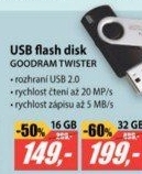 USB FD 16GB TWISTER USB 2.0 GOODRAM