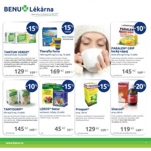 akční leták BENU Lékárna 1.10.2018-31.10.2018