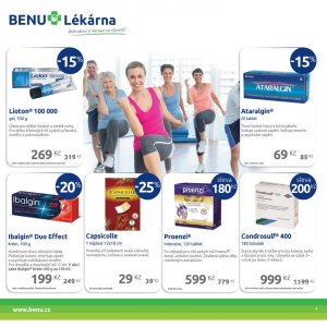 akční leták BENU Lékárna 1.10.2018-31.10.2018
