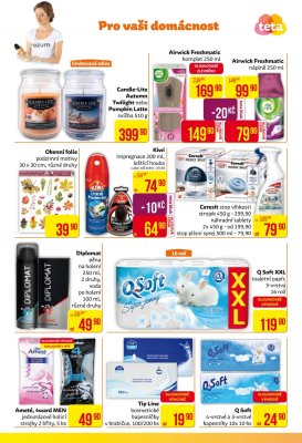 akční leták Teta drogerie 4.10.2018-15.10.2018
