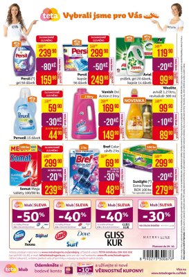 akční leták Teta drogerie 4.10.2018-15.10.2018