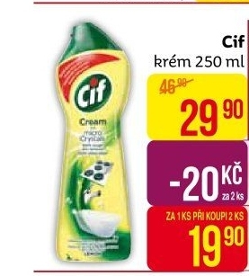 Krémový čistič Cif Cream
