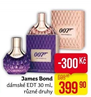 Toaletní voda dámská 007 James Bond
