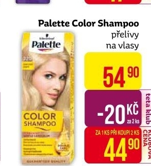 Barva na vlasy Color Shampoo Palette Schwarzkopf