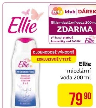 Micelární voda Ellie