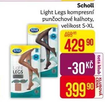 Kompresní punčochové kalhoty Light Legs Scholl