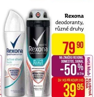Deodorant sprej Rexona