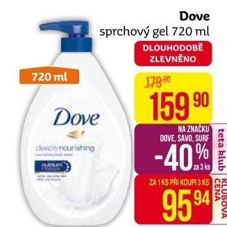 Sprchový gel Dove