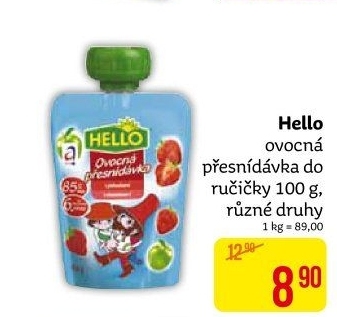 Ovocná kapsička Hello