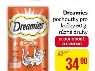 Pamlsky pro kočky Dreamies Whiskas