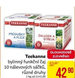 Čaj bylinný Funkční Teekanne