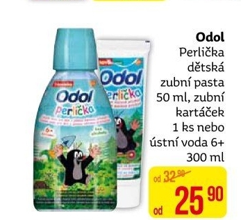 Pasta na zuby dětská Perlička Odol