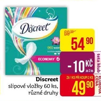 Vložky dámské slipové Discreet