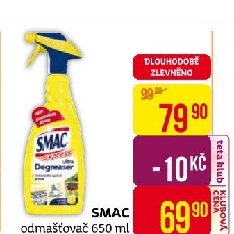 Odmašťovač Smac Express