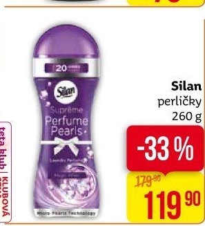 Vonné perličky do pračky Silan