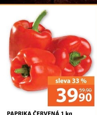 Paprika červená